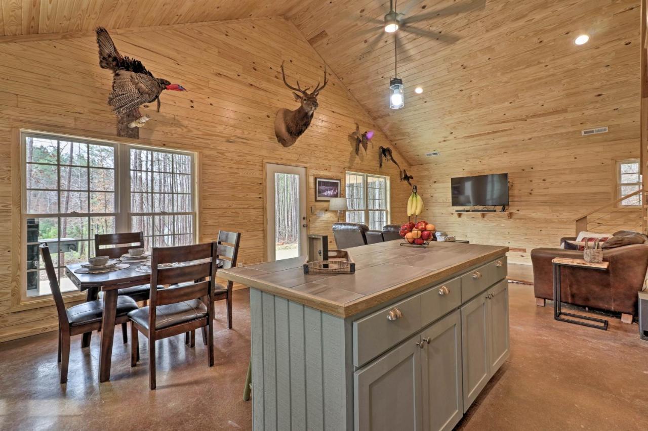 Peaceful Family Cabin On 10 Acres With Game Room! Heflin Экстерьер фото