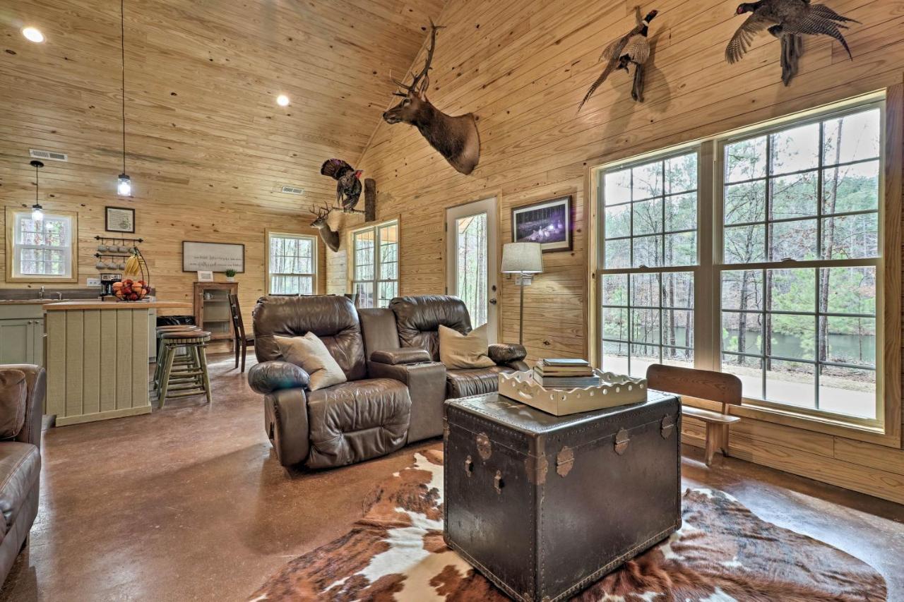 Peaceful Family Cabin On 10 Acres With Game Room! Heflin Экстерьер фото