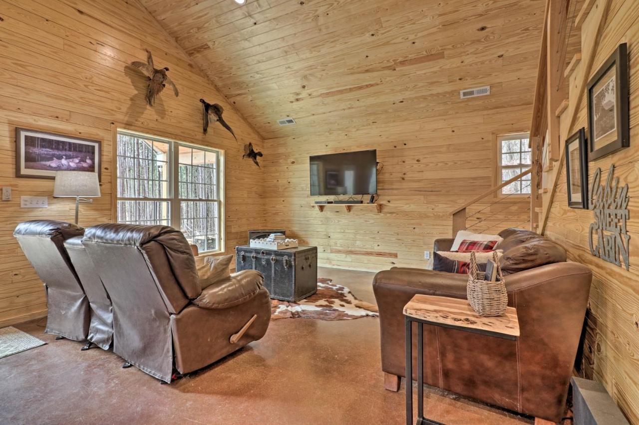 Peaceful Family Cabin On 10 Acres With Game Room! Heflin Экстерьер фото