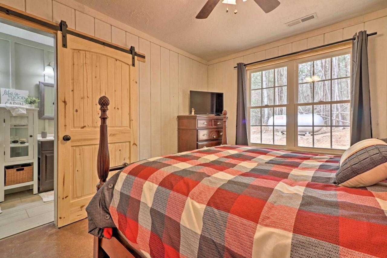 Peaceful Family Cabin On 10 Acres With Game Room! Heflin Экстерьер фото