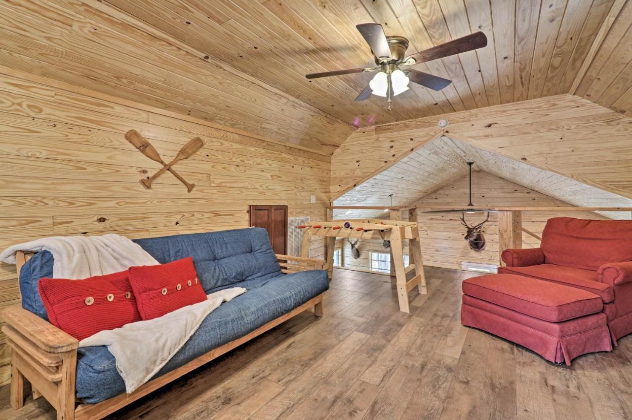 Peaceful Family Cabin On 10 Acres With Game Room! Heflin Экстерьер фото