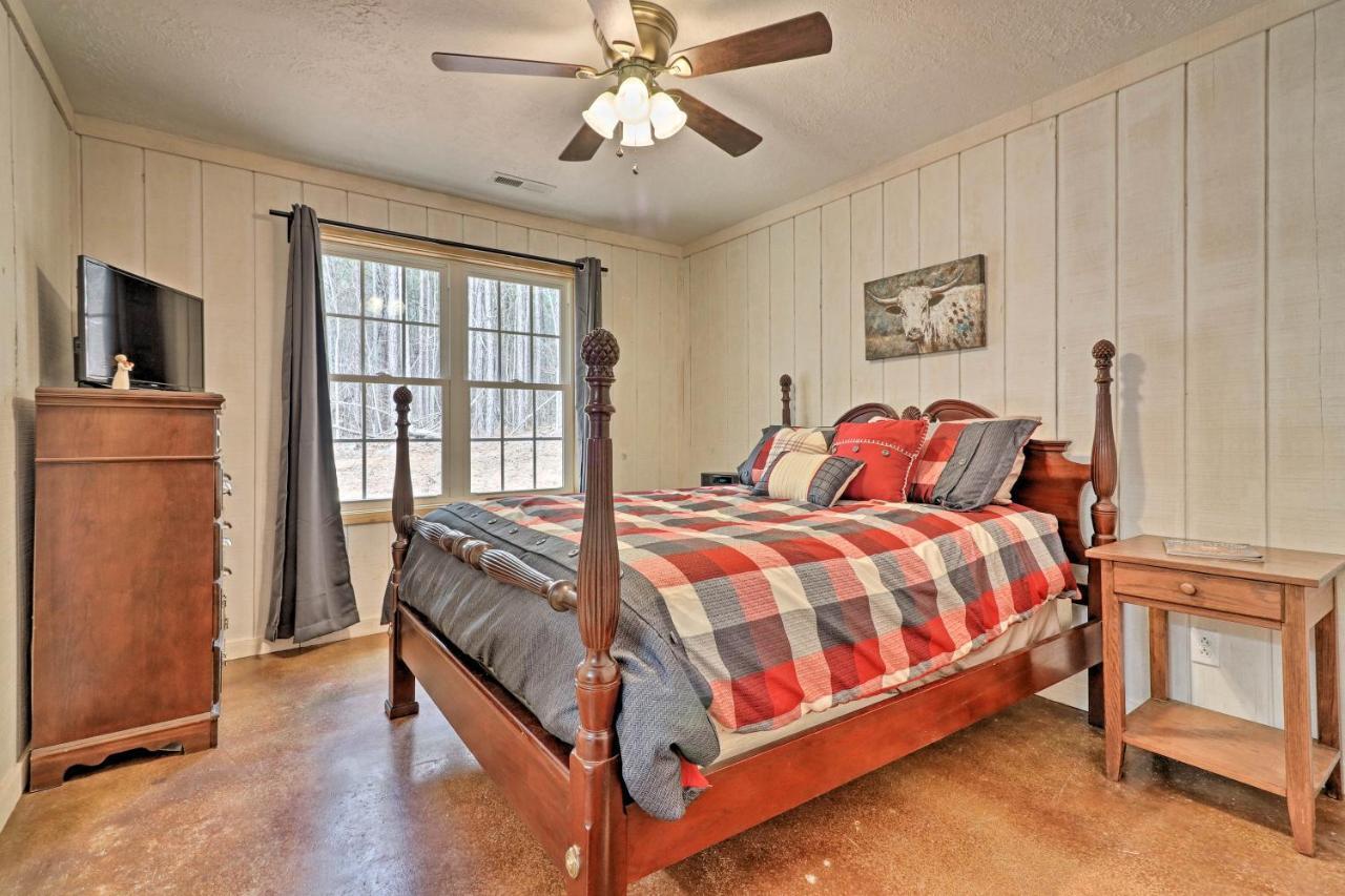 Peaceful Family Cabin On 10 Acres With Game Room! Heflin Экстерьер фото