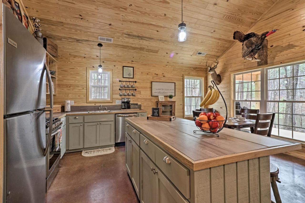 Peaceful Family Cabin On 10 Acres With Game Room! Heflin Экстерьер фото
