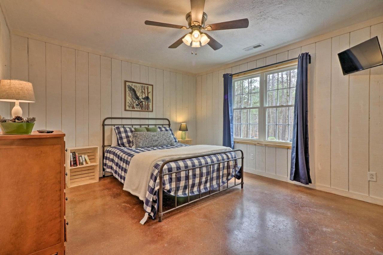 Peaceful Family Cabin On 10 Acres With Game Room! Heflin Экстерьер фото